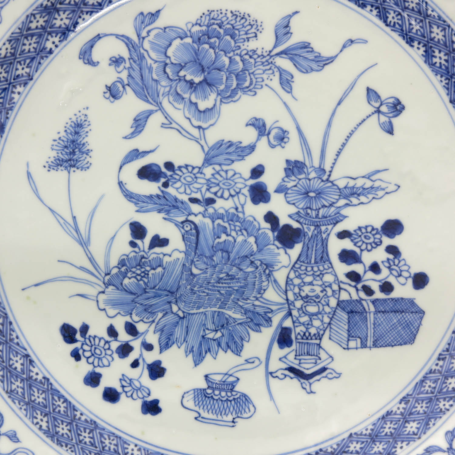 A Blue and White Plate - Image 4 of 5