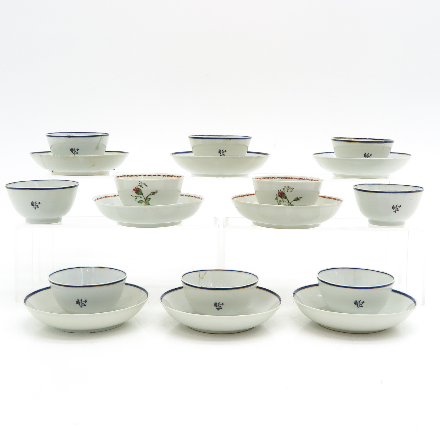 A Collection of Cups and Saucers - Image 3 of 8