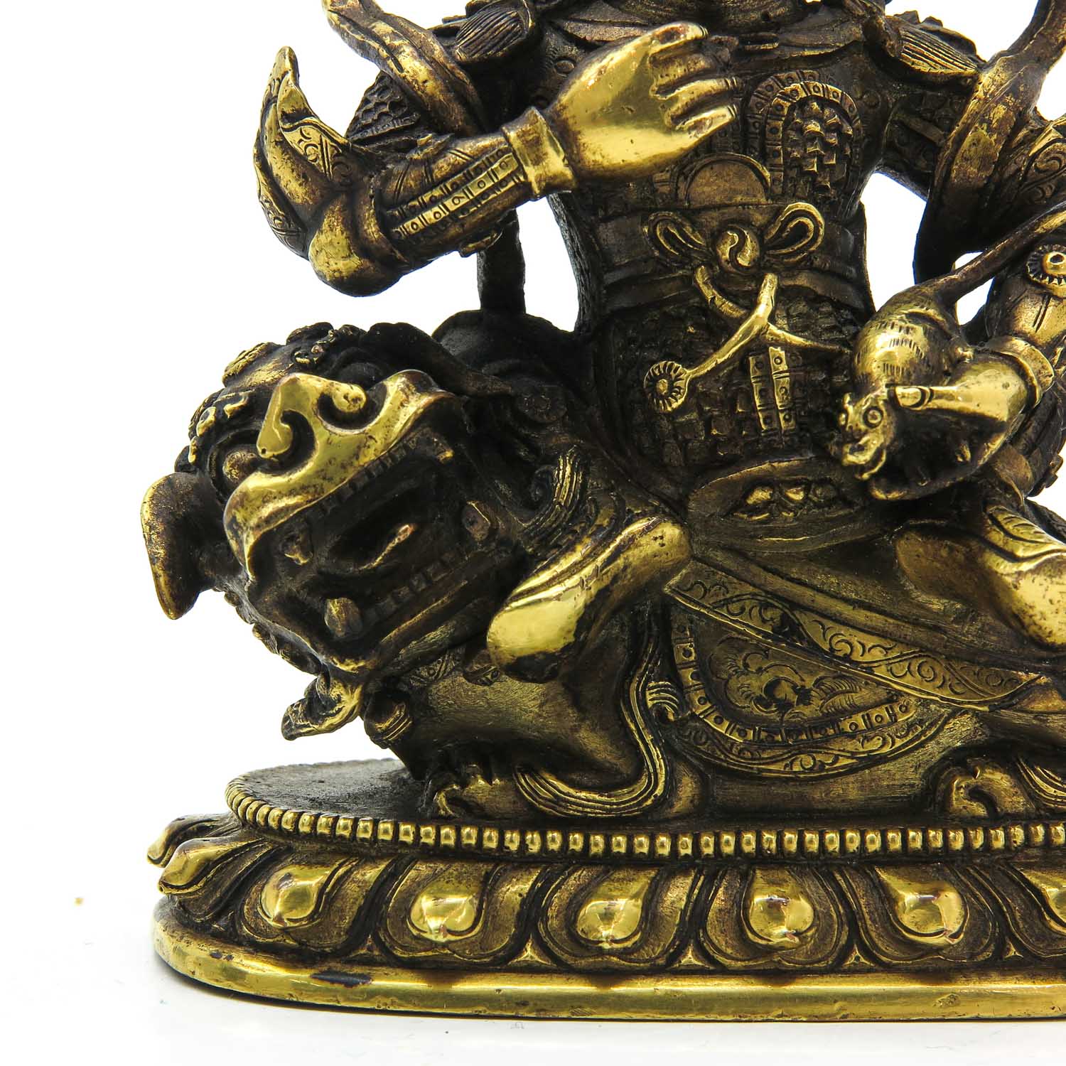 A Gilt Bronze Sculpture - Image 8 of 10