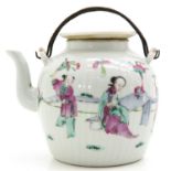 A Famille Rose Teapot