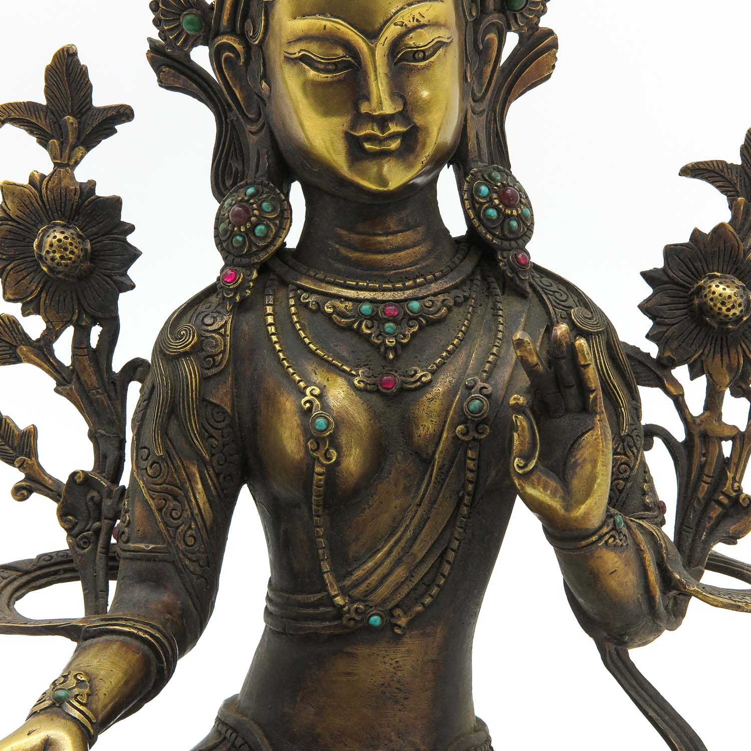 A Bronze Buddha Sculpture - Bild 8 aus 10
