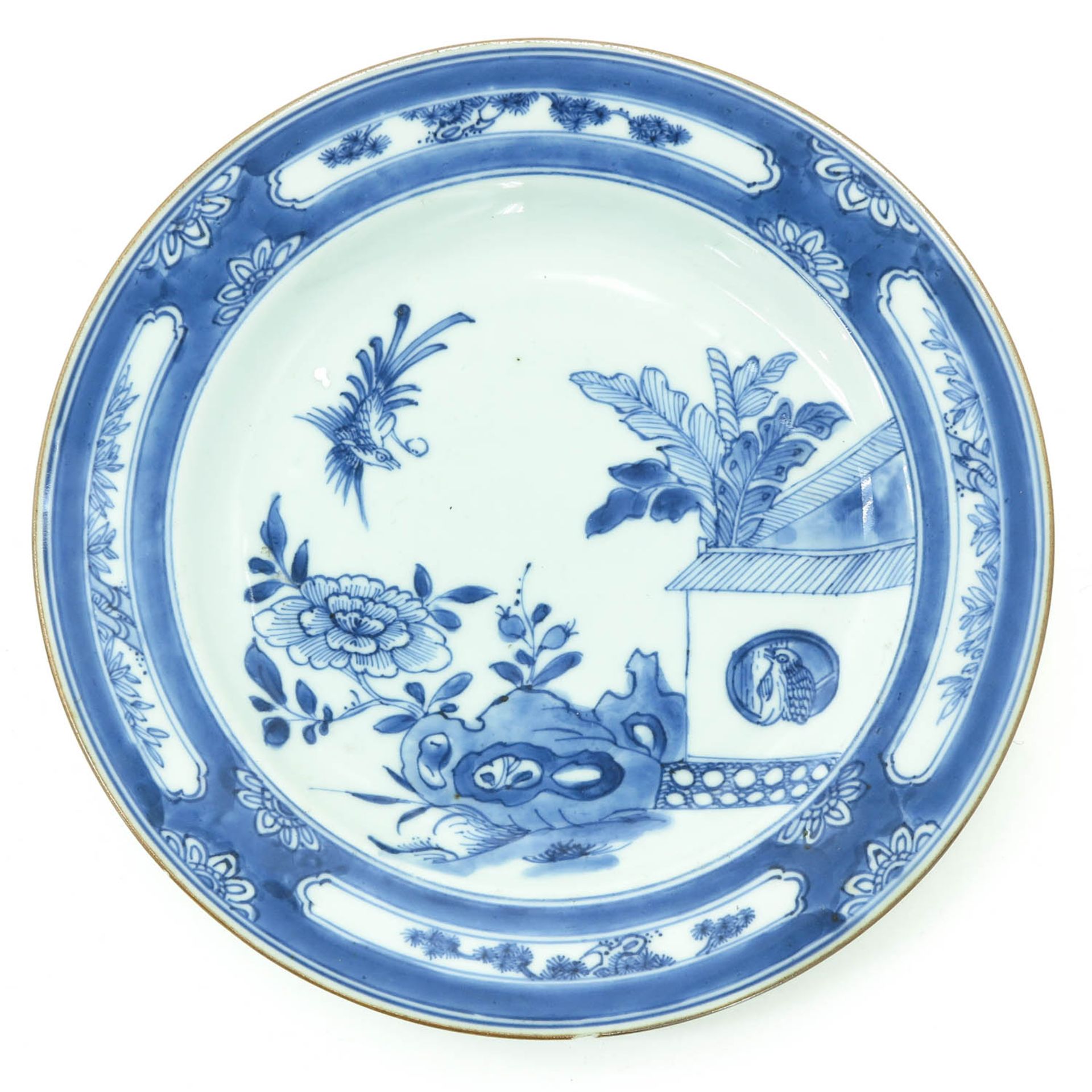 A Series of 6 Blue and White Plates - Bild 9 aus 9