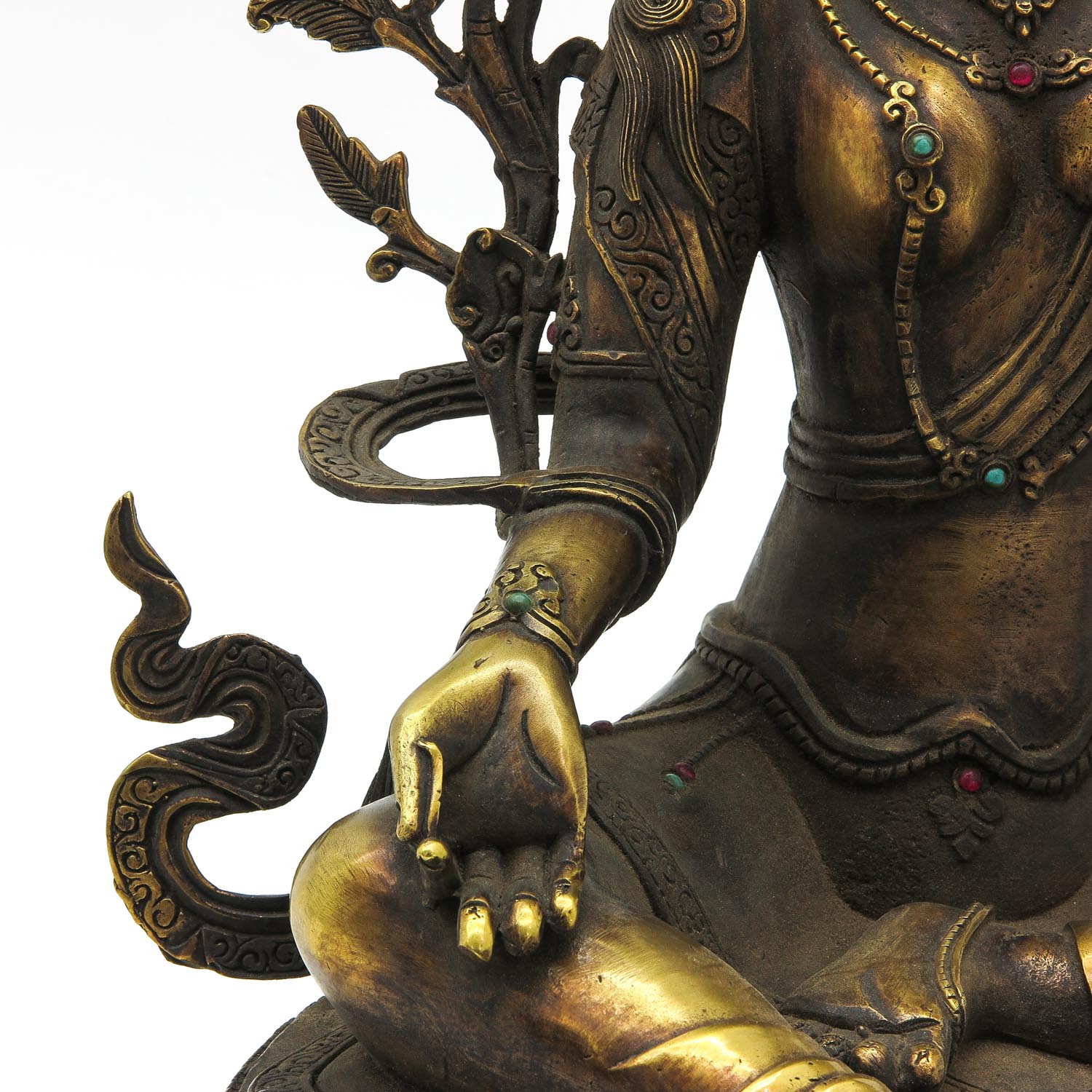 A Bronze Buddha Sculpture - Bild 9 aus 10