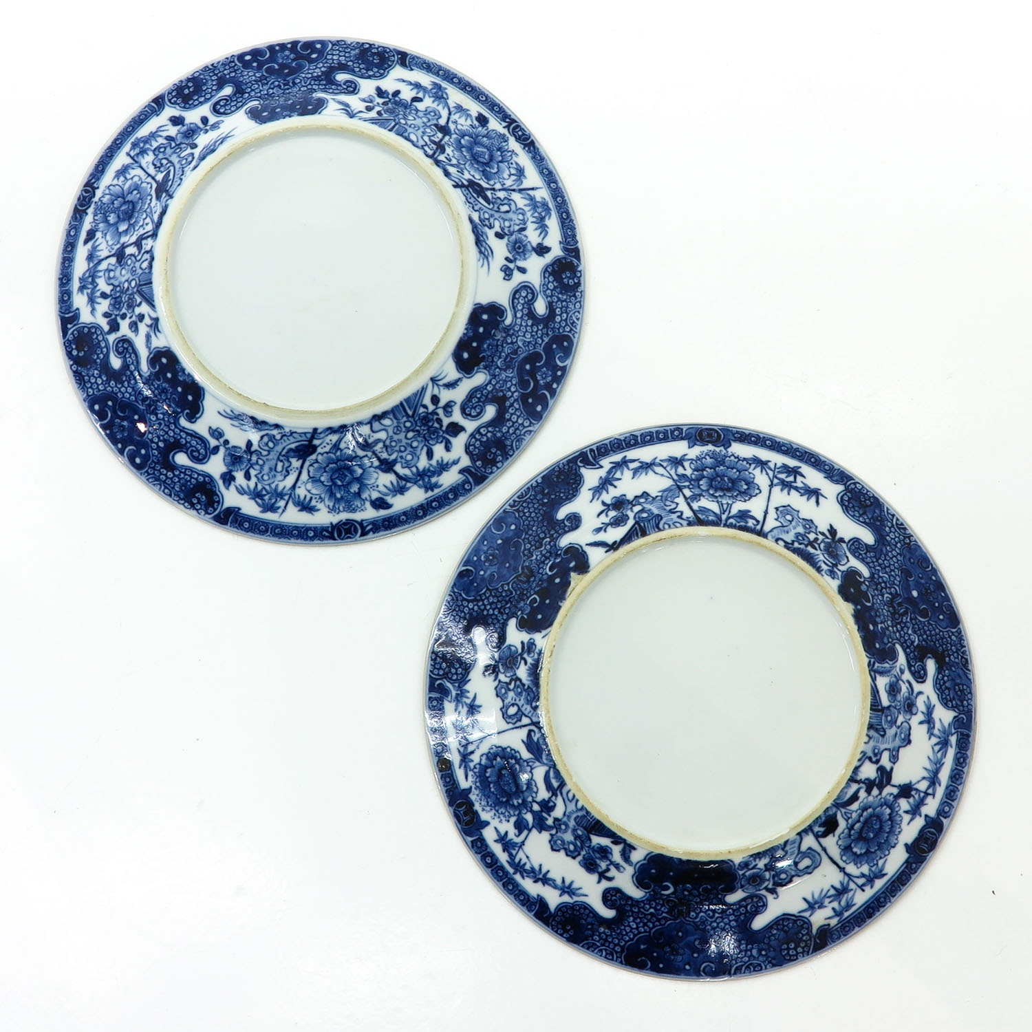 A Series of Six Blue and White Plates - Image 8 of 9