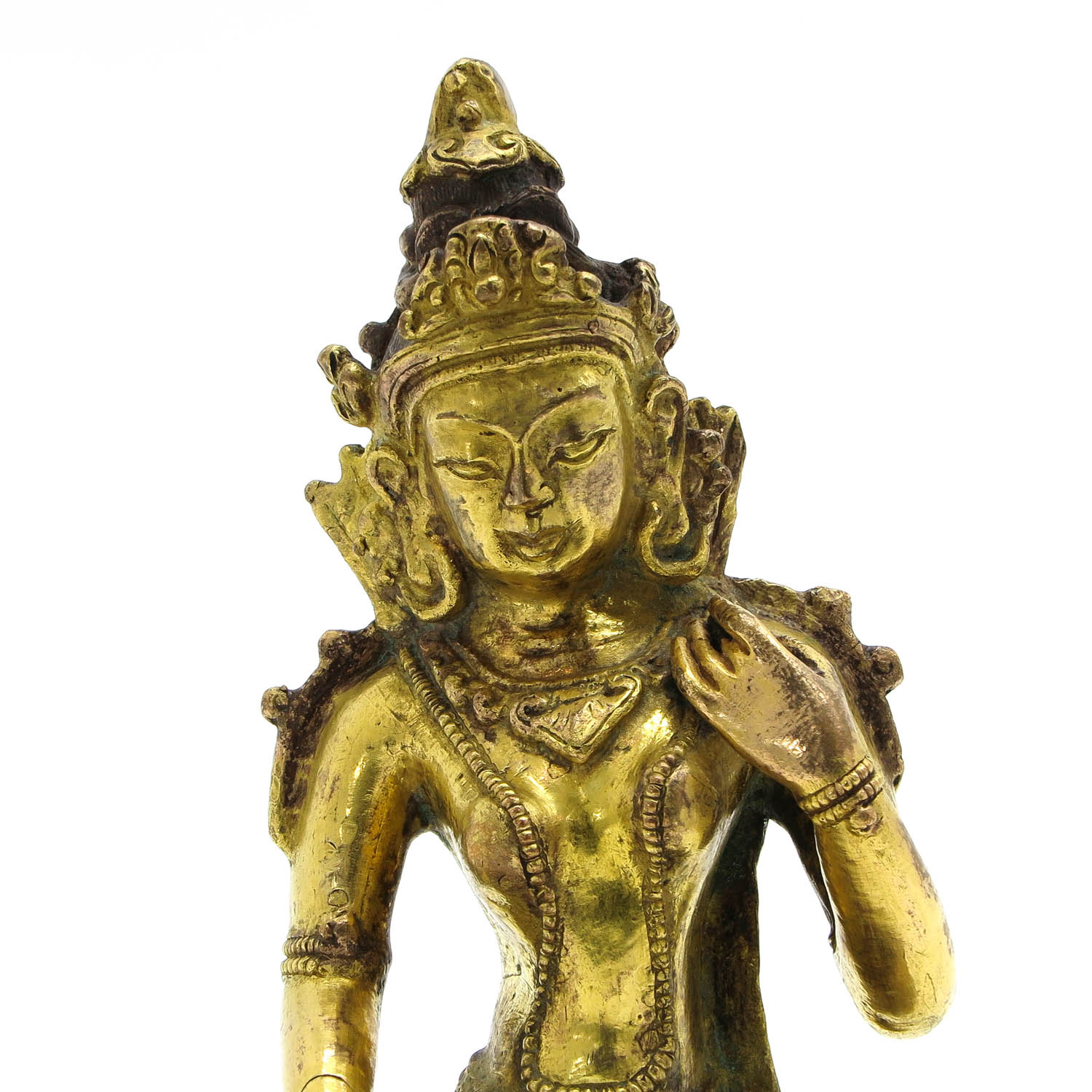 A Bronze Buddha Sculpture - Bild 7 aus 10