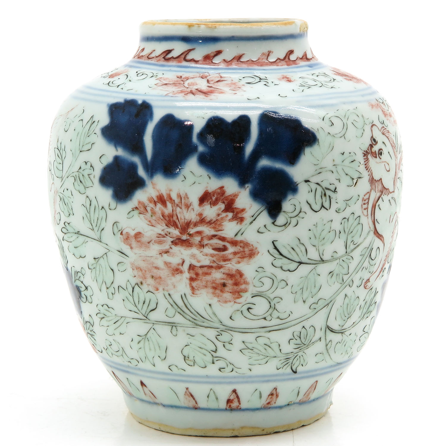A Wucai Shunzhi Jar - Image 3 of 7