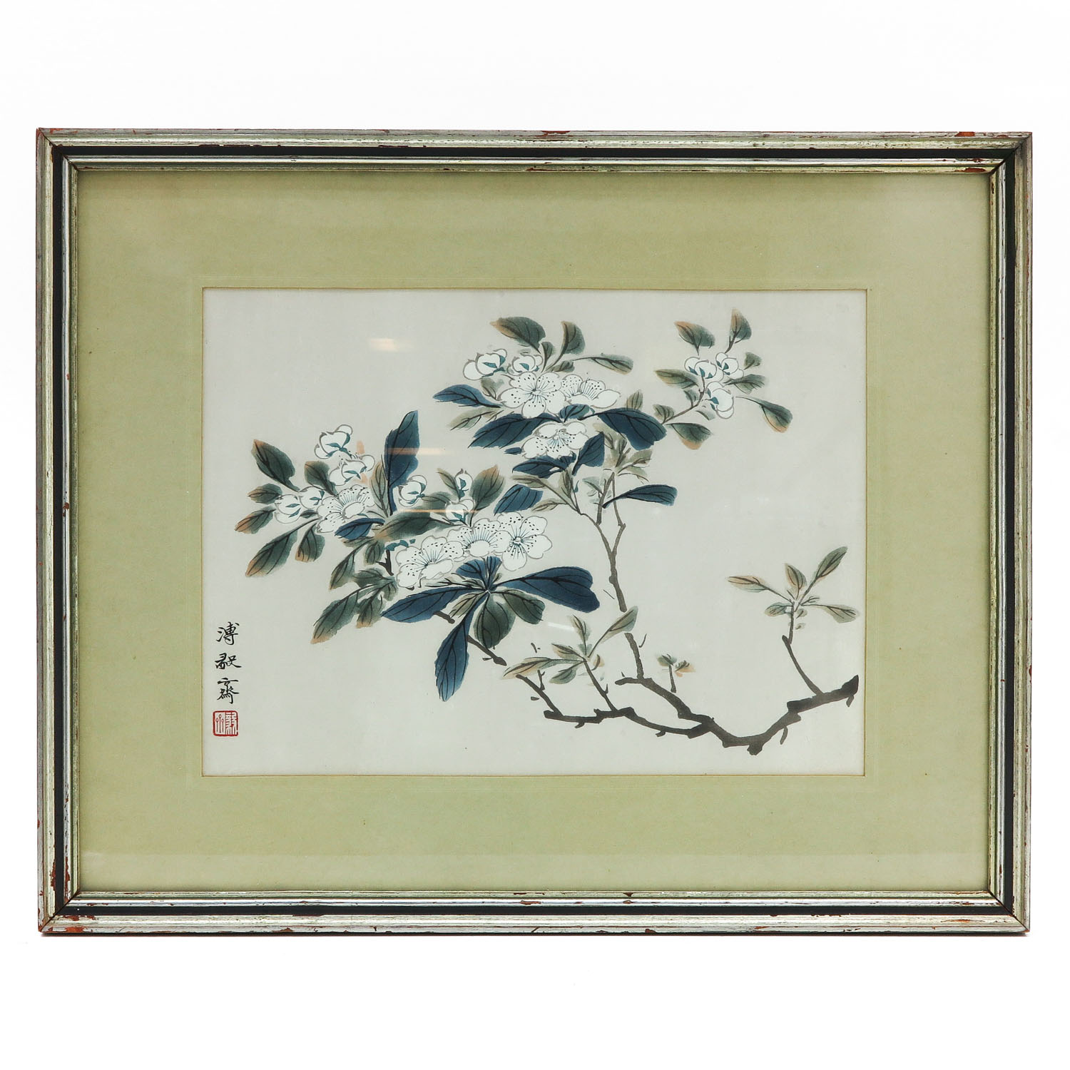 A Framed Chinese Work of Art