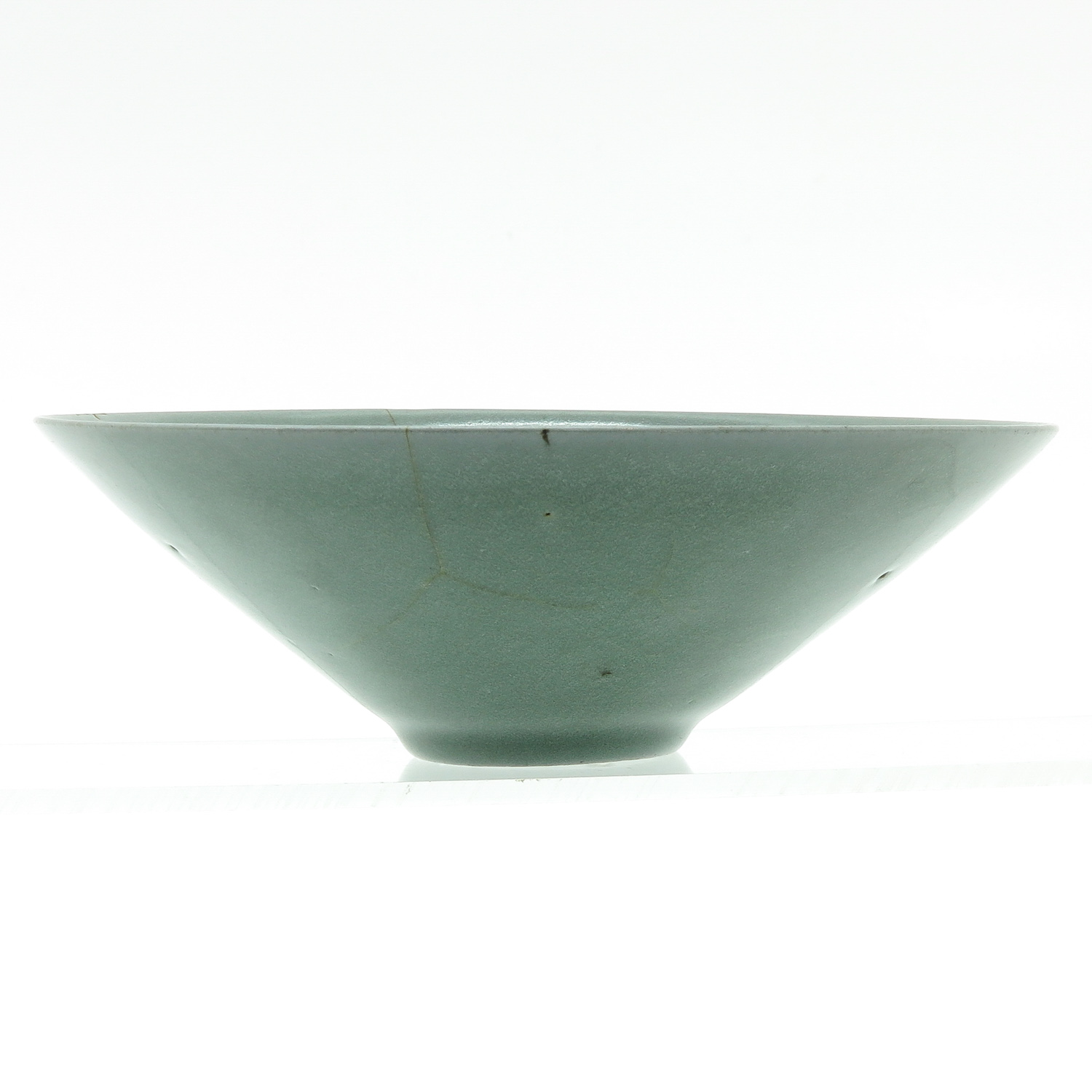 A Korean Celadon Glaze Bowl - Image 4 of 8