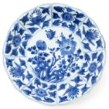 A Blue and White Plate