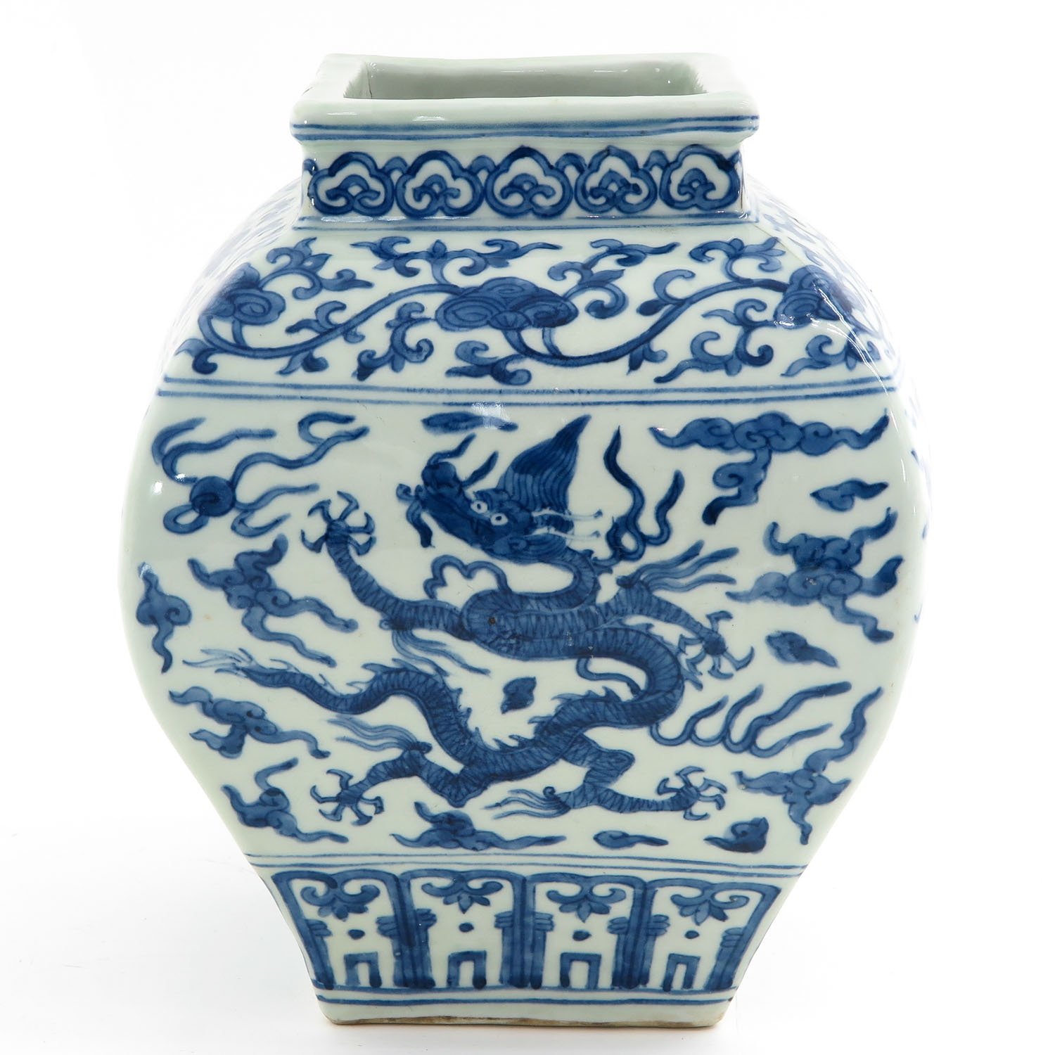 A Blue and White Chinese Vase