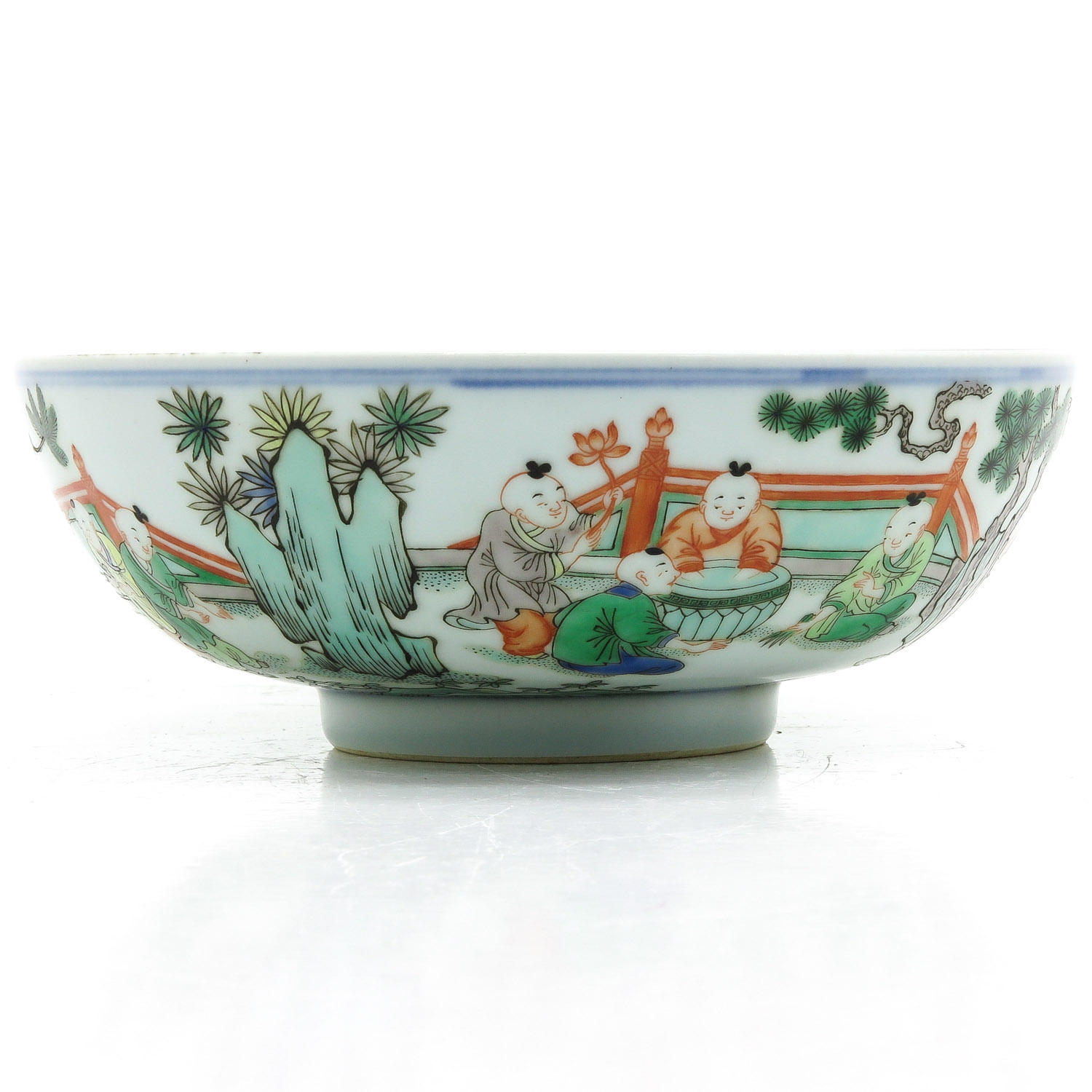 A Famille Verte Decor Bowl - Bild 2 aus 10