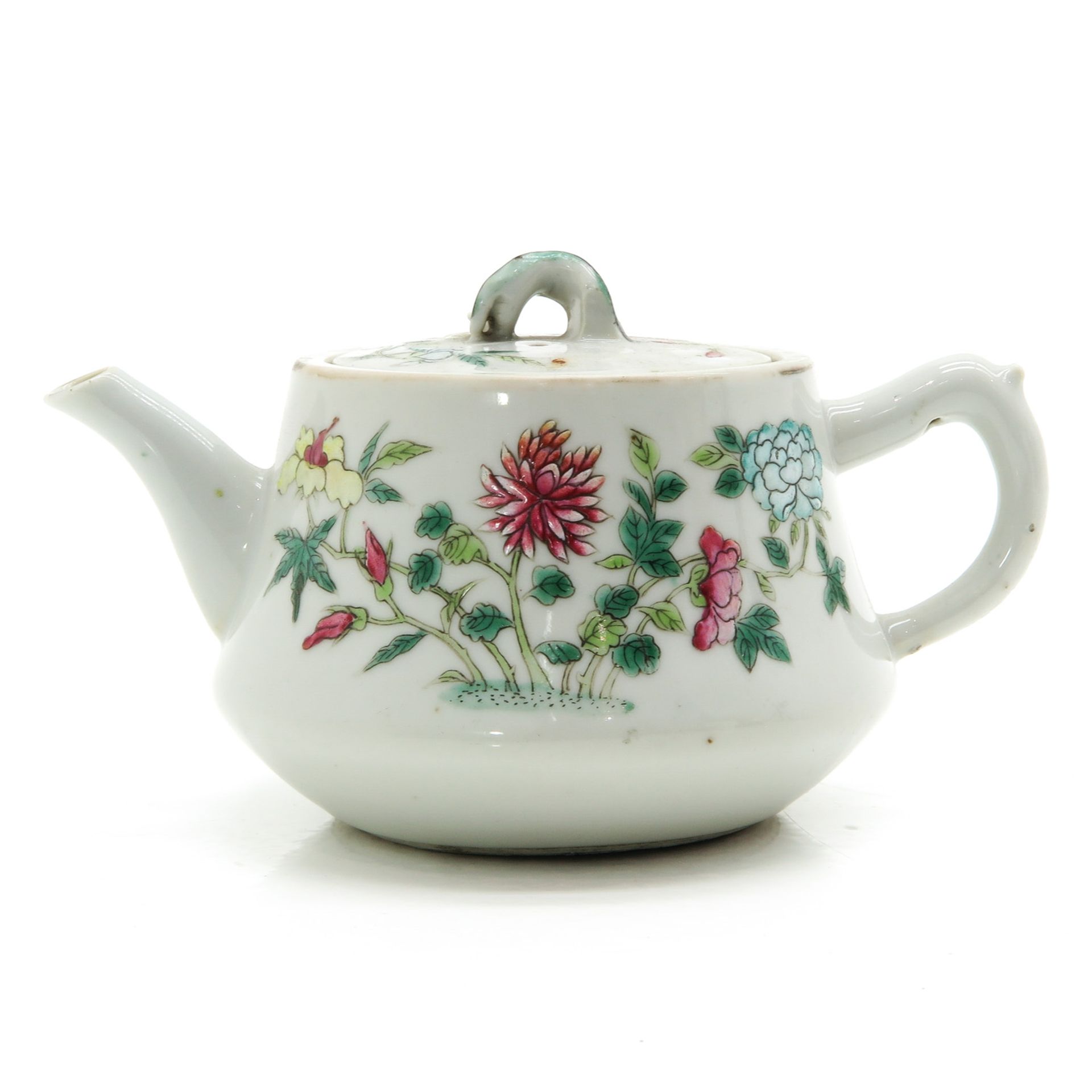 A Famille Rose Teapot
