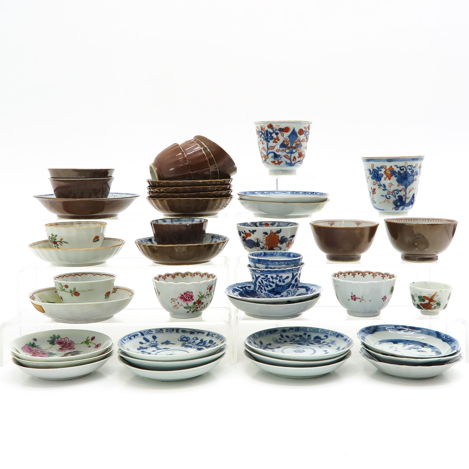 A Collection of Cups and Saucers - Image 3 of 10