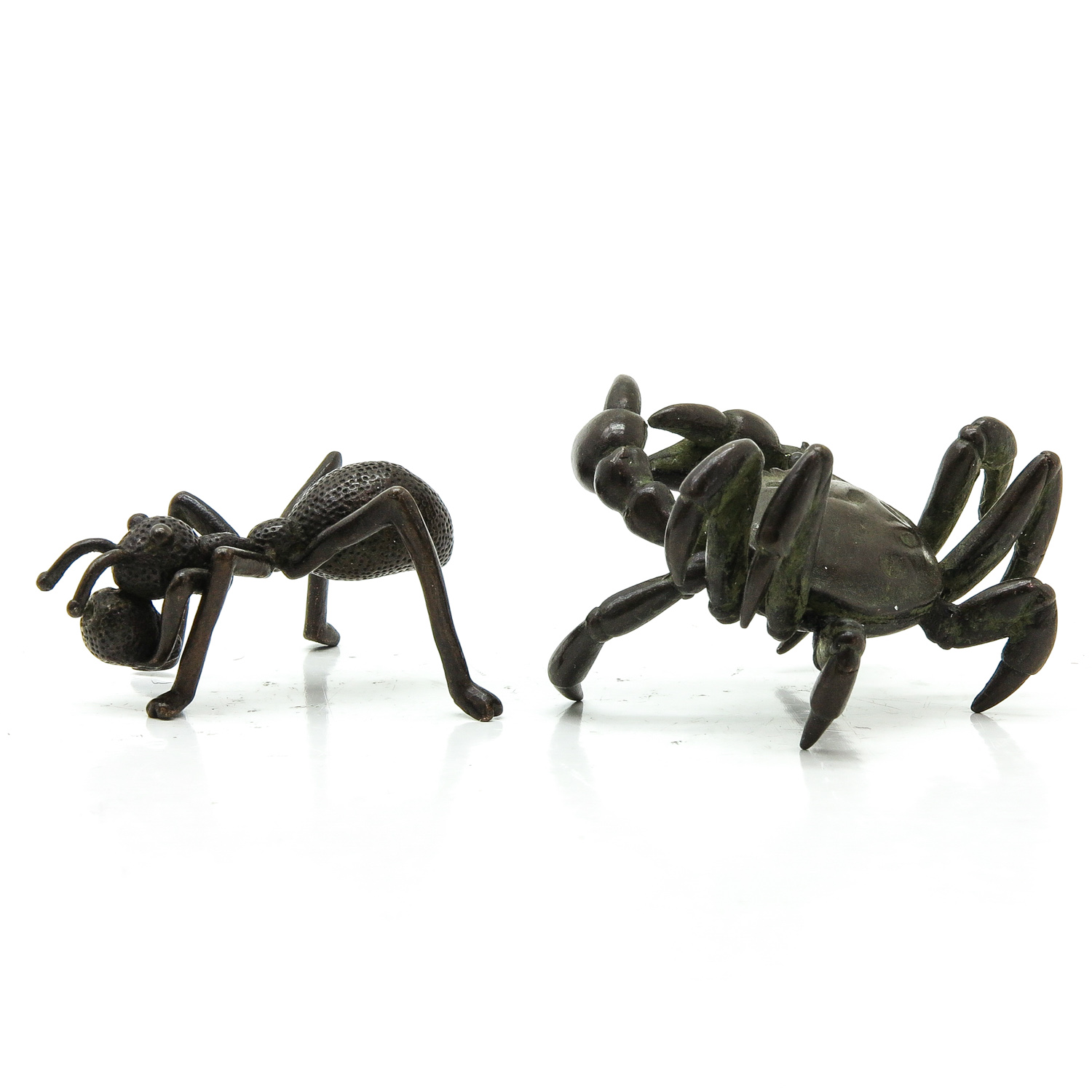 Two Small Bronze Sculptures - Image 2 of 10