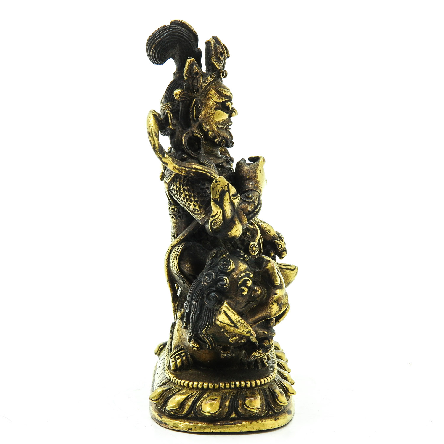 A Gilt Bronze Sculpture - Image 4 of 10