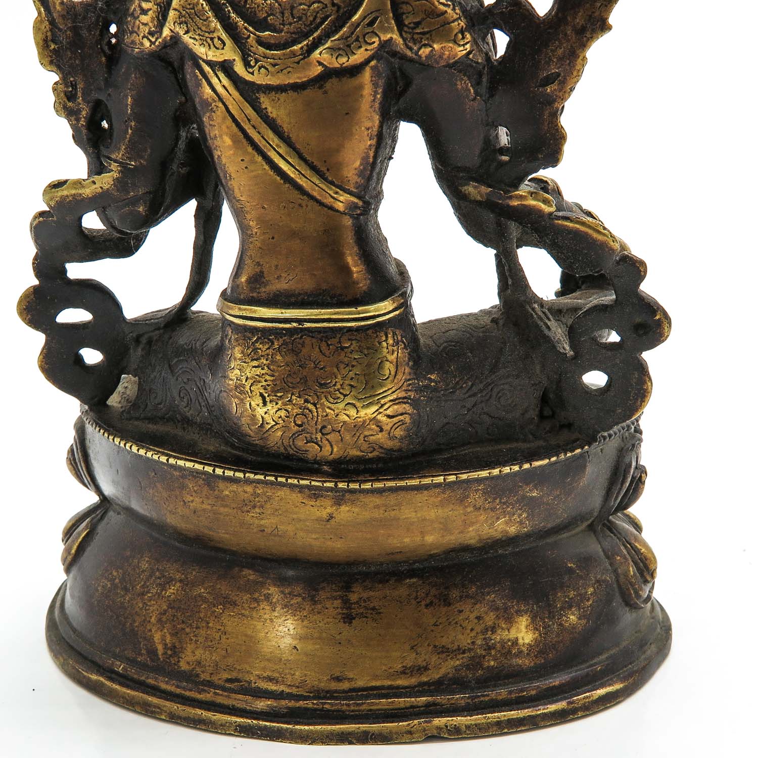 A Bronze Buddha Sculpture - Image 10 of 10