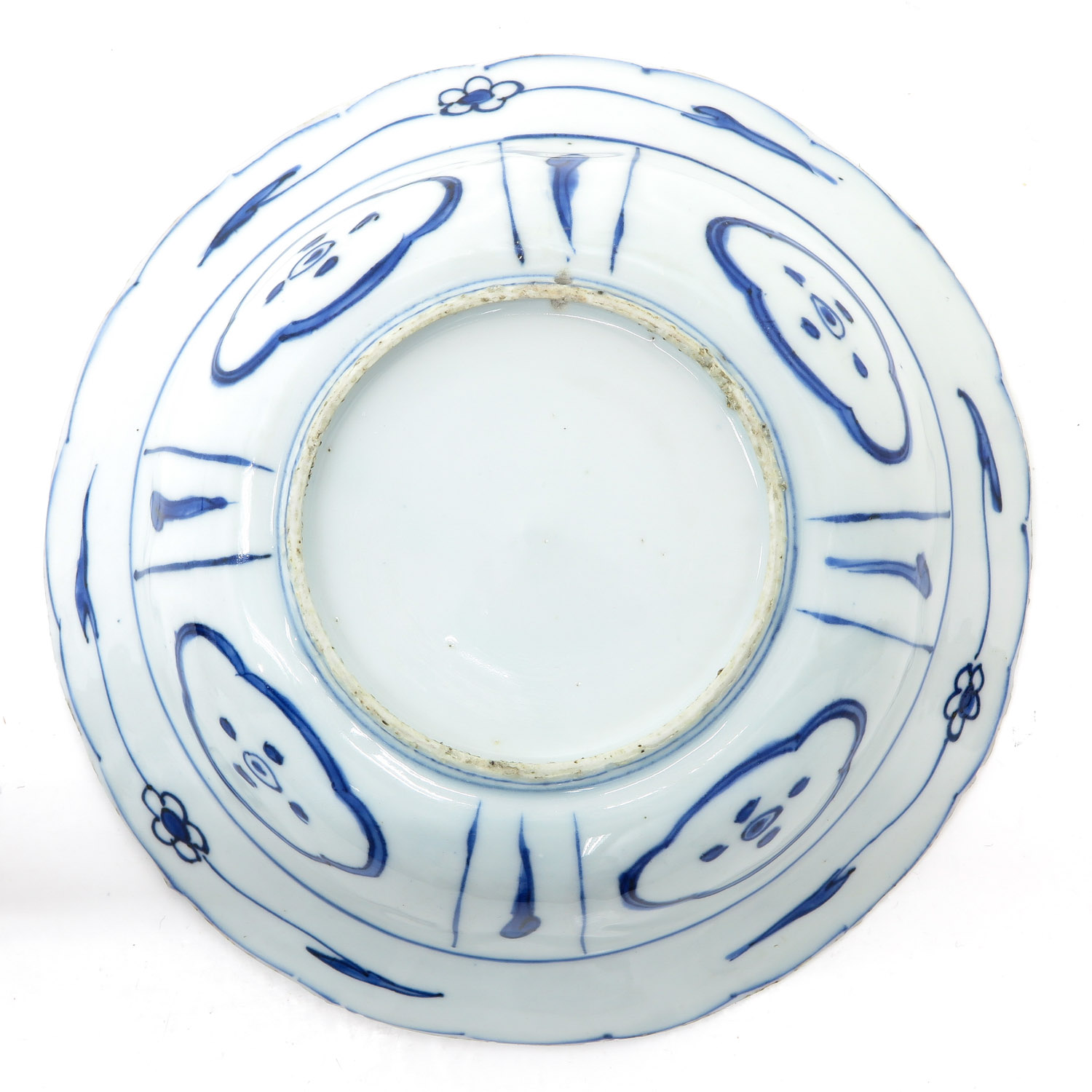 A Blue and White Flared Rim Bowl - Bild 3 aus 5