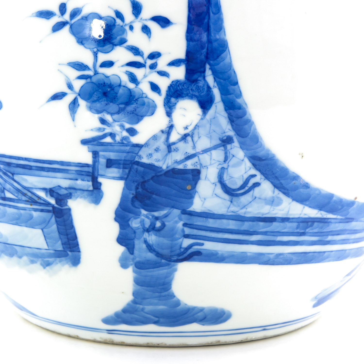 A Blue and White Cache Pot - Image 7 of 10