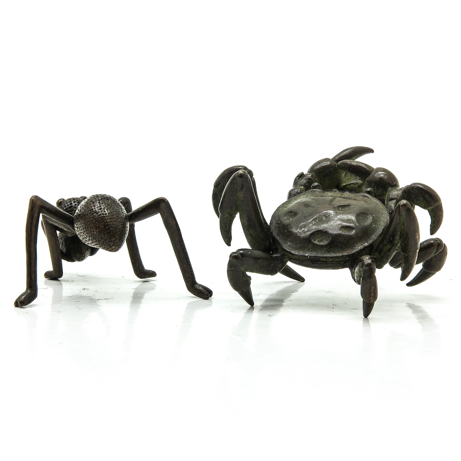 Two Small Bronze Sculptures - Image 3 of 10