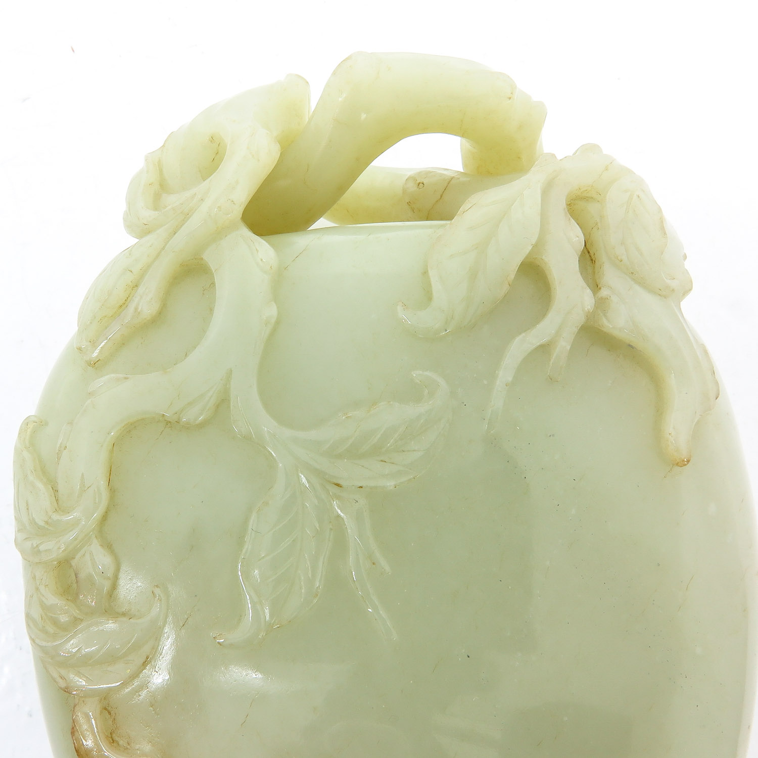 A Fine Carved Jade Box with Cover - Bild 8 aus 8