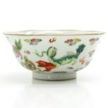 A Famille Rose Decor Bowl