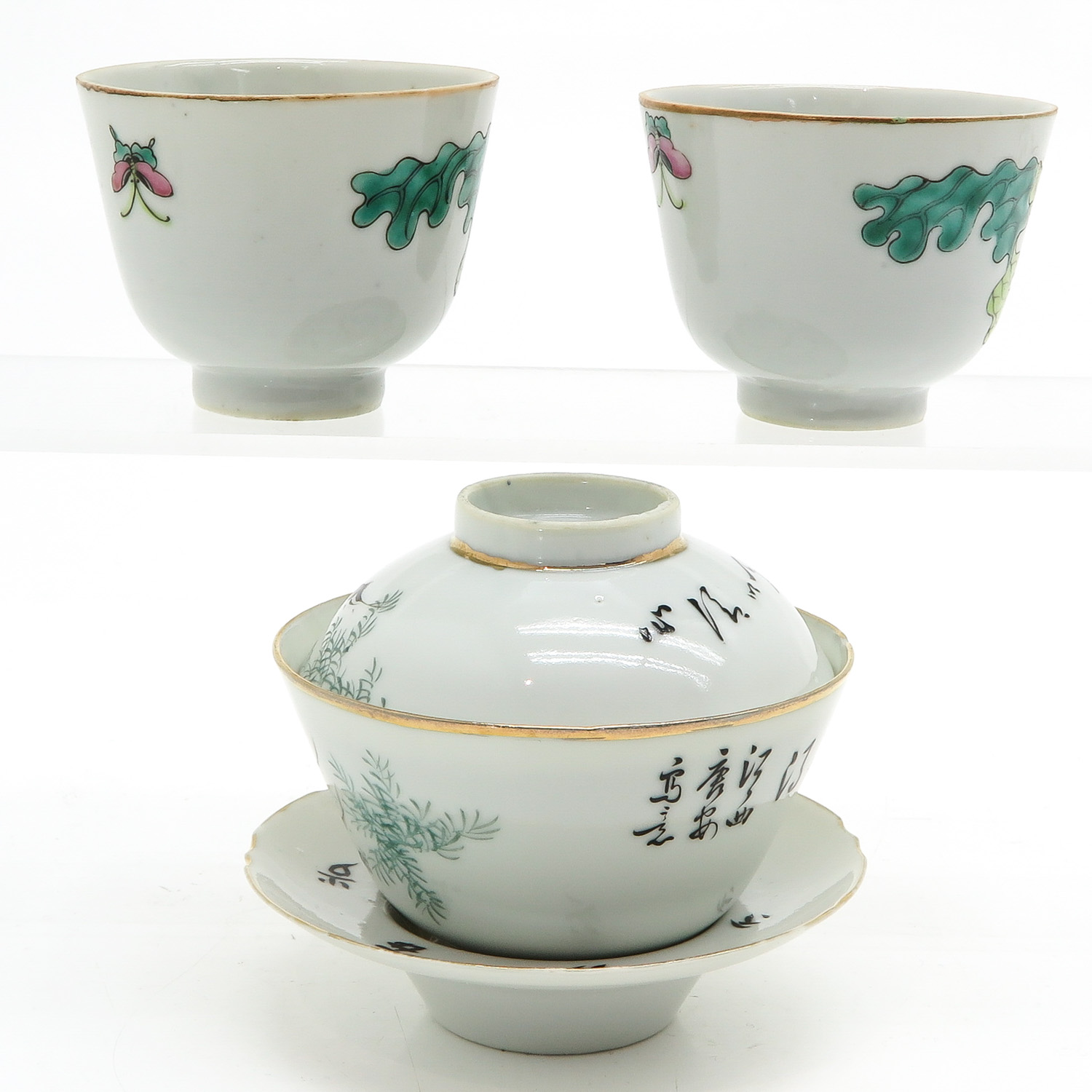 A Collection of Cups and Saucers - Image 3 of 10