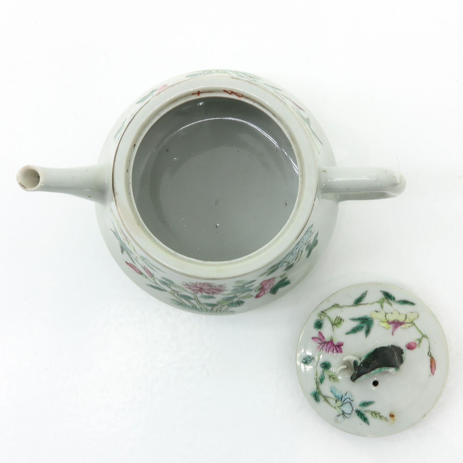 A Famille Rose Teapot - Bild 5 aus 10