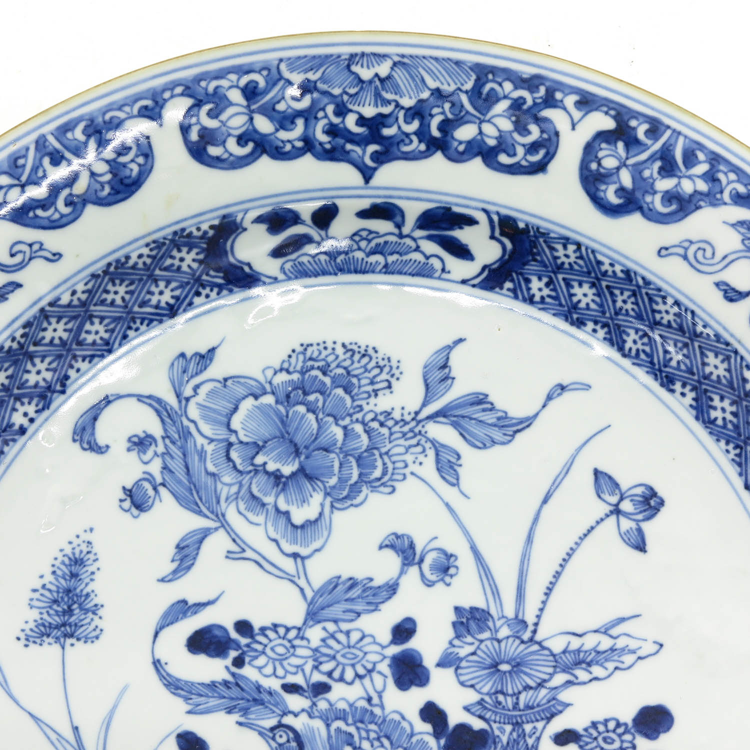 A Blue and White Plate - Image 5 of 5