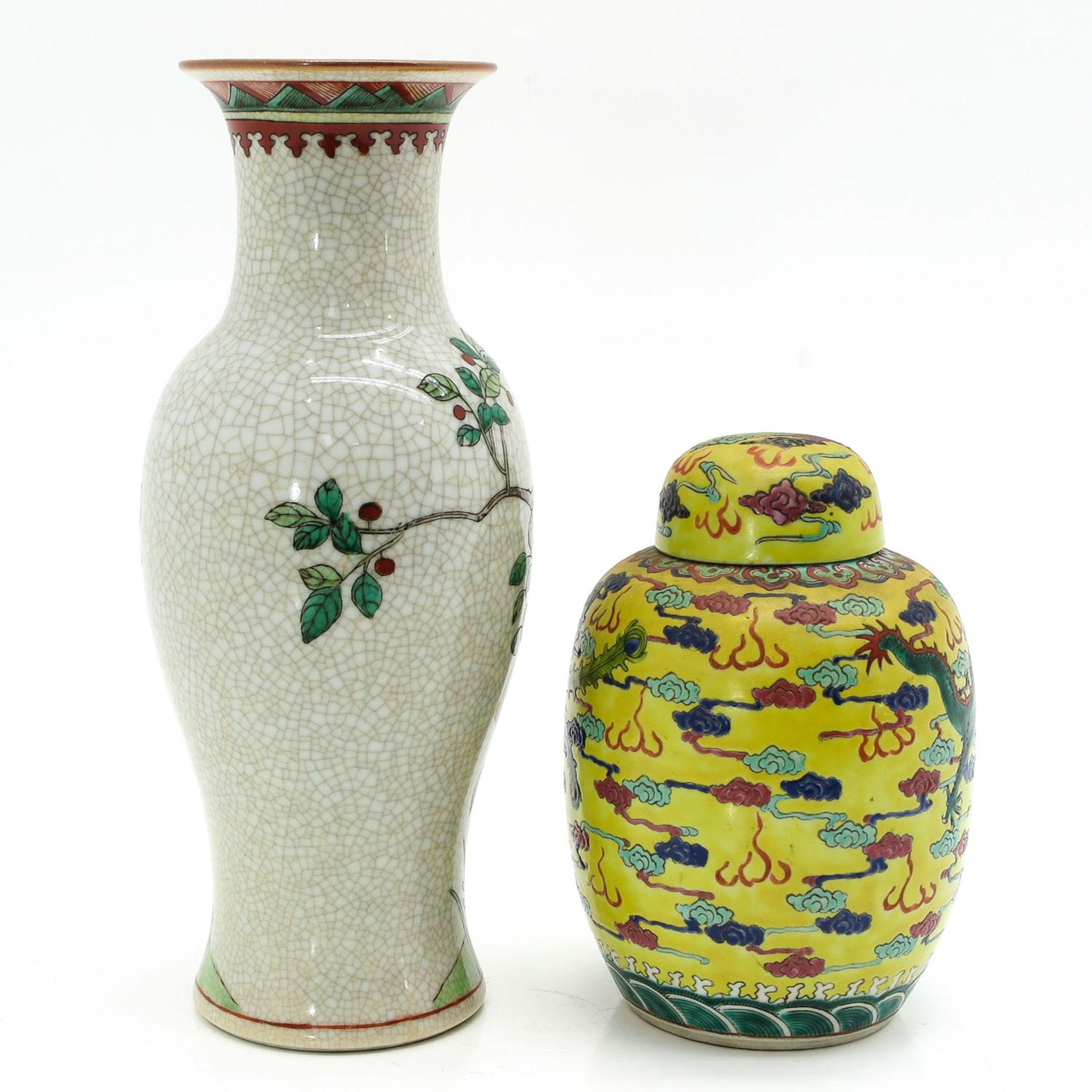 A Vase and Ginger Jar - Bild 3 aus 10