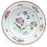 A Famille Rose Plate