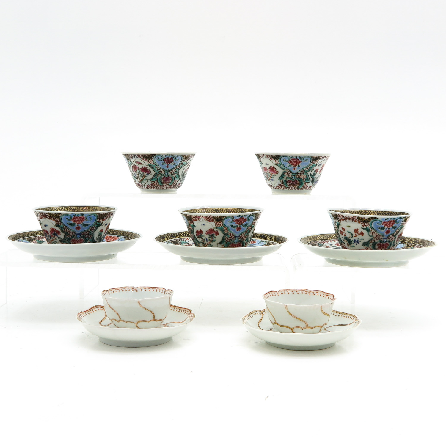 A Diverse Collection of Cups and Saucers - Image 2 of 10