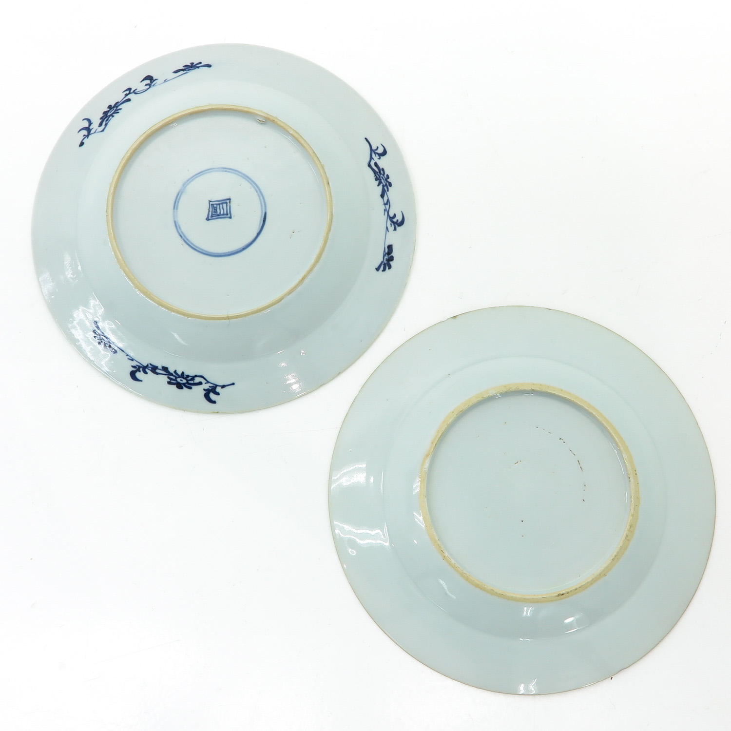 Two Blue and White Plates - Bild 2 aus 7