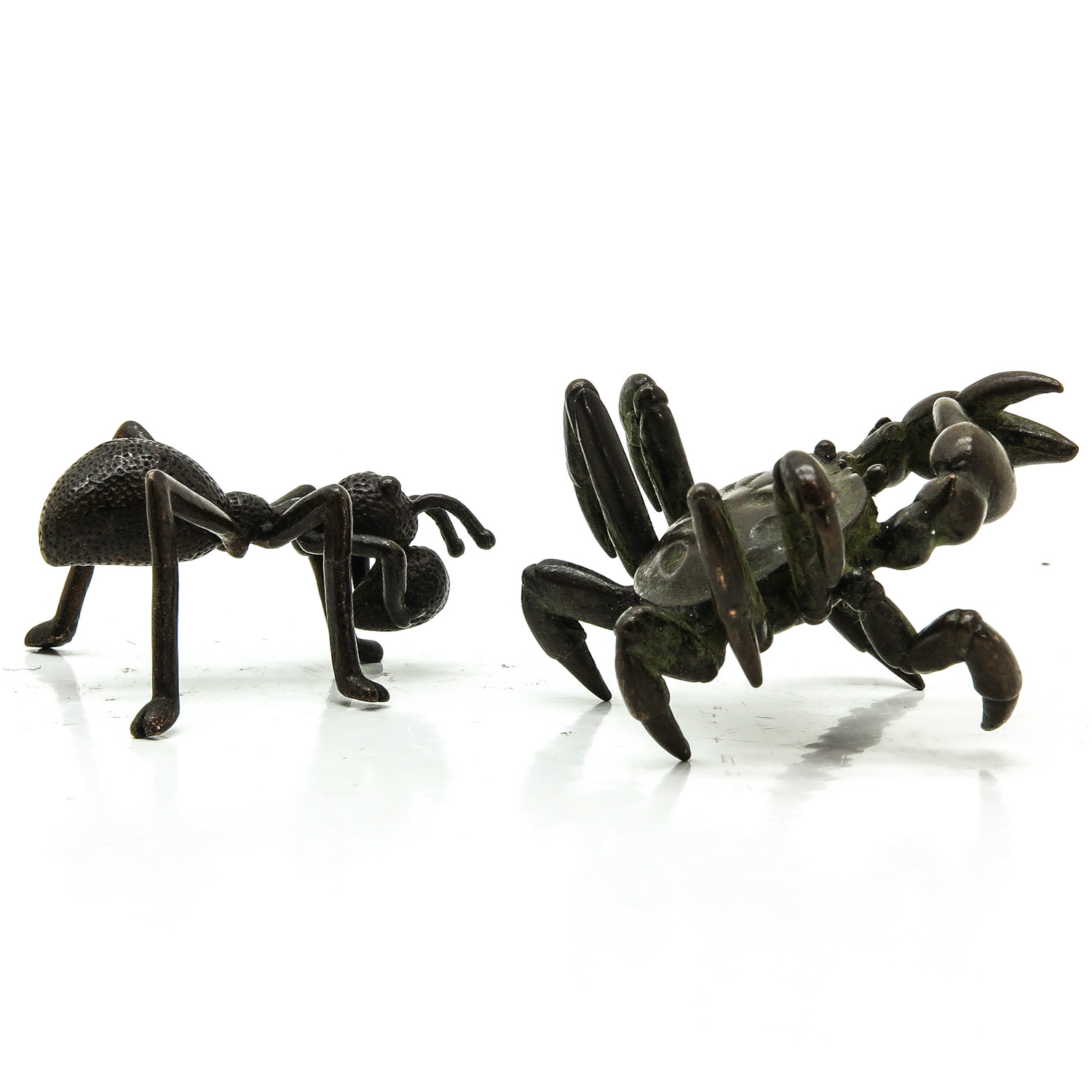 Two Small Bronze Sculptures - Image 4 of 10