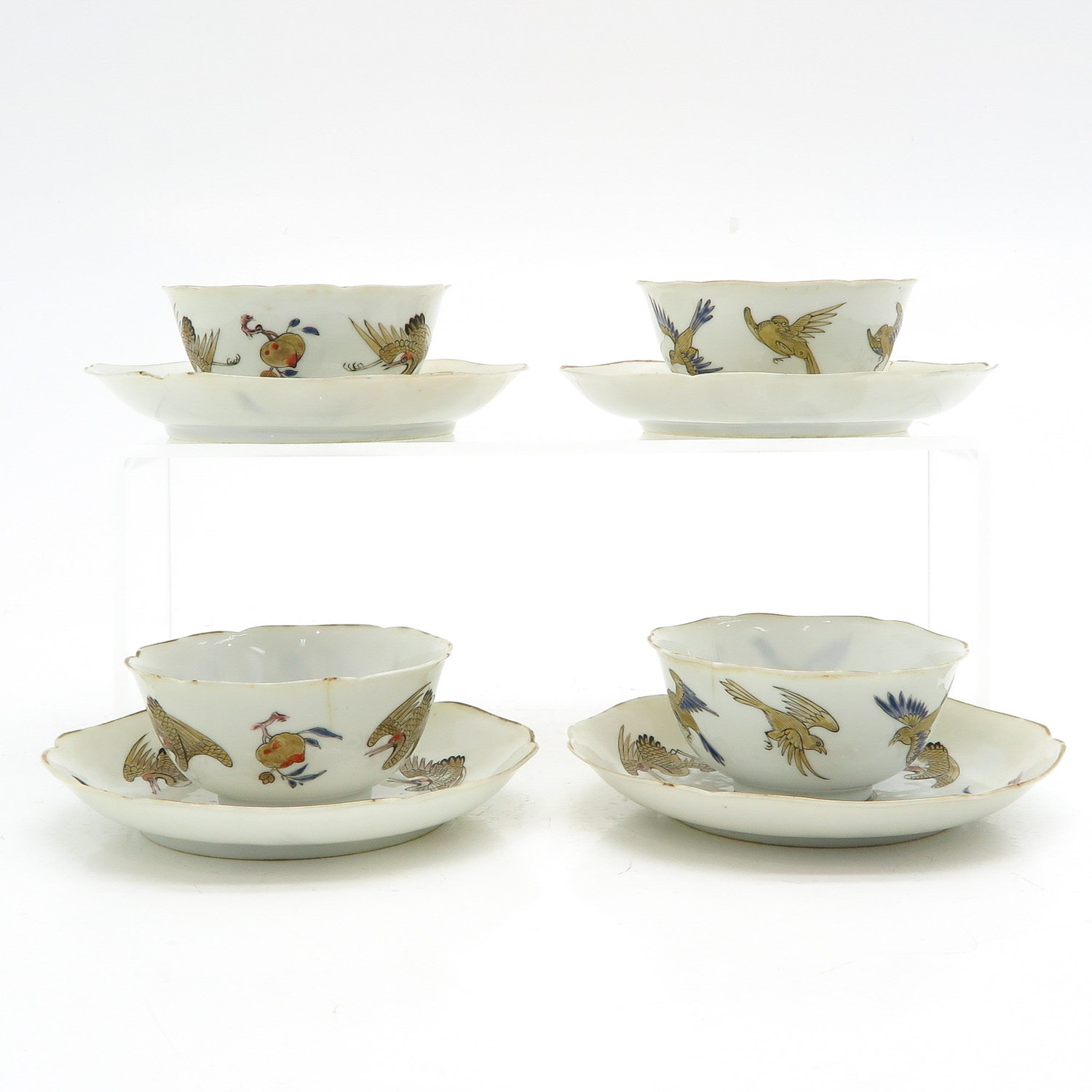 A Series of 4 Cups and Saucers - Image 3 of 10