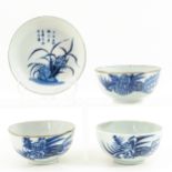 A Collection of Bleu de Hue Porcelain