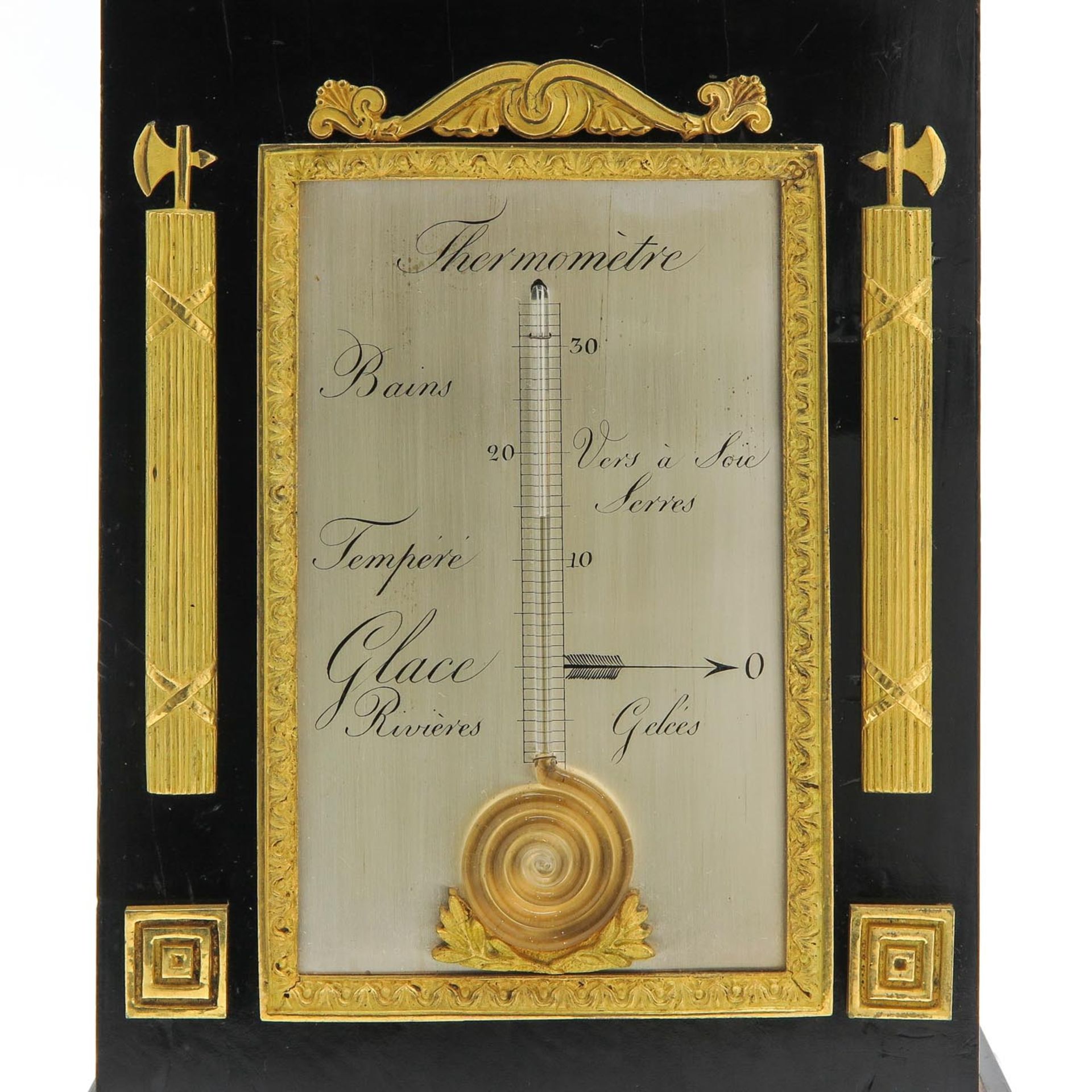 A 19th Century Empire Pendulum - Bild 7 aus 10
