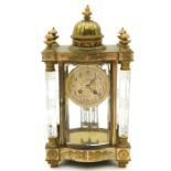 A Signed 19th Century Column Clock