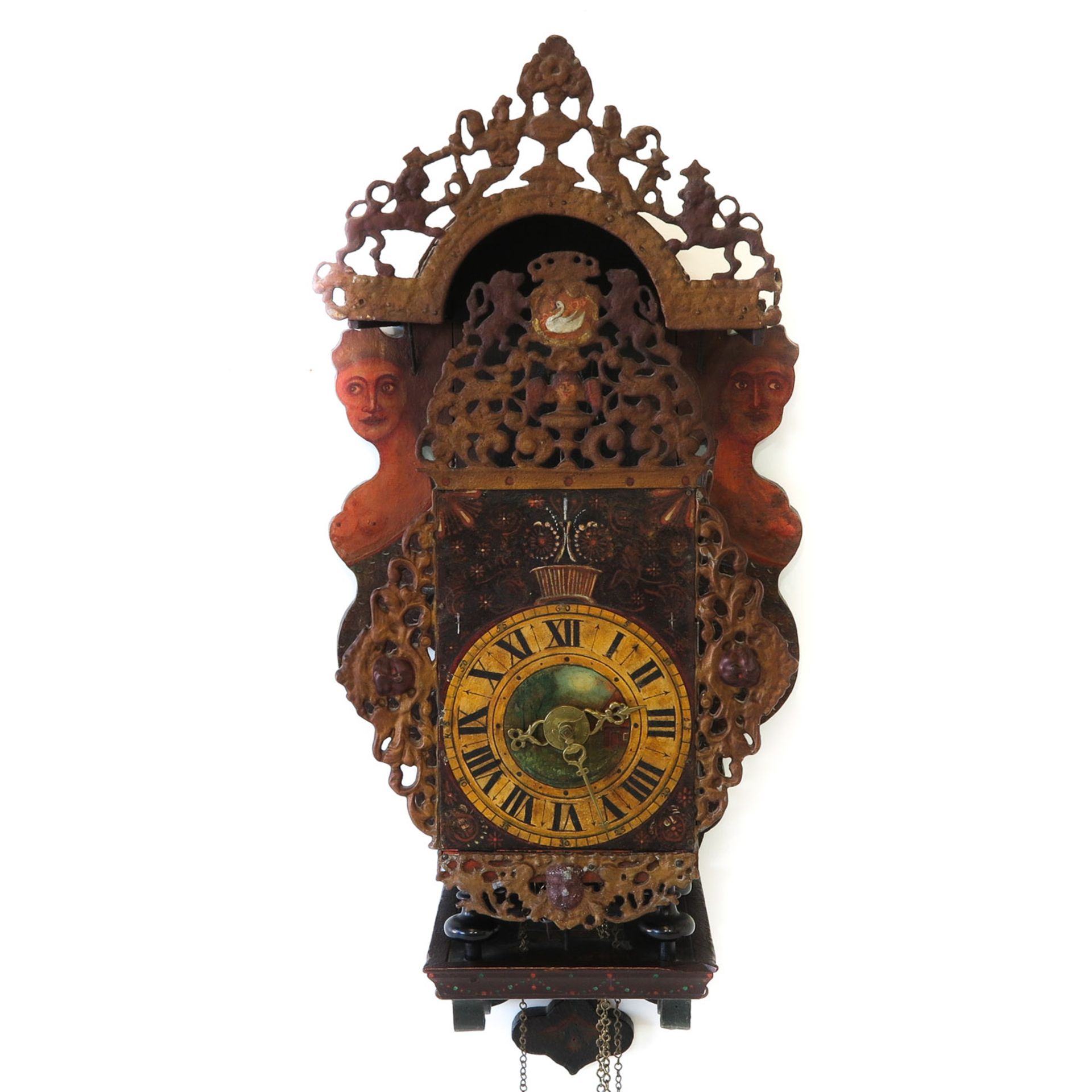 An 18th - 19th Century Friesland Clock