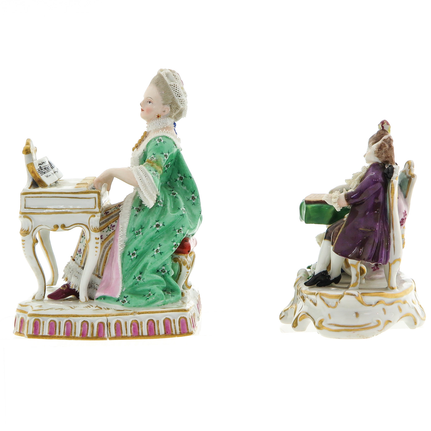 Two Meissen Sculptures - Image 2 of 9