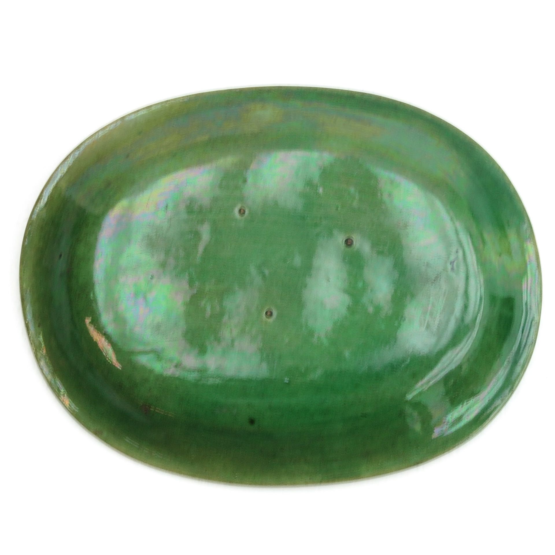 A Small Green Glaze Tray - Image 2 of 5