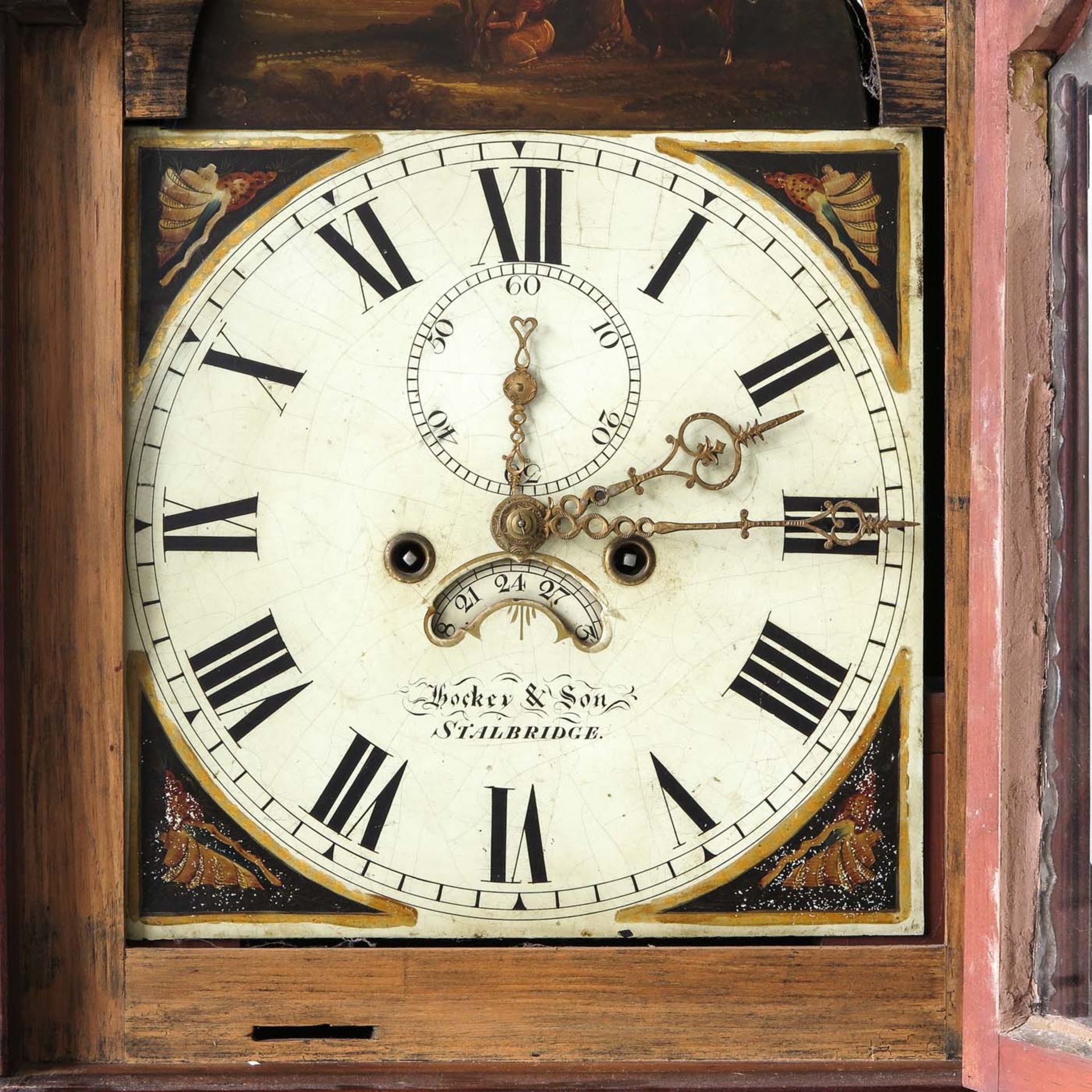 A Fine English Standing Clock - Bild 2 aus 2