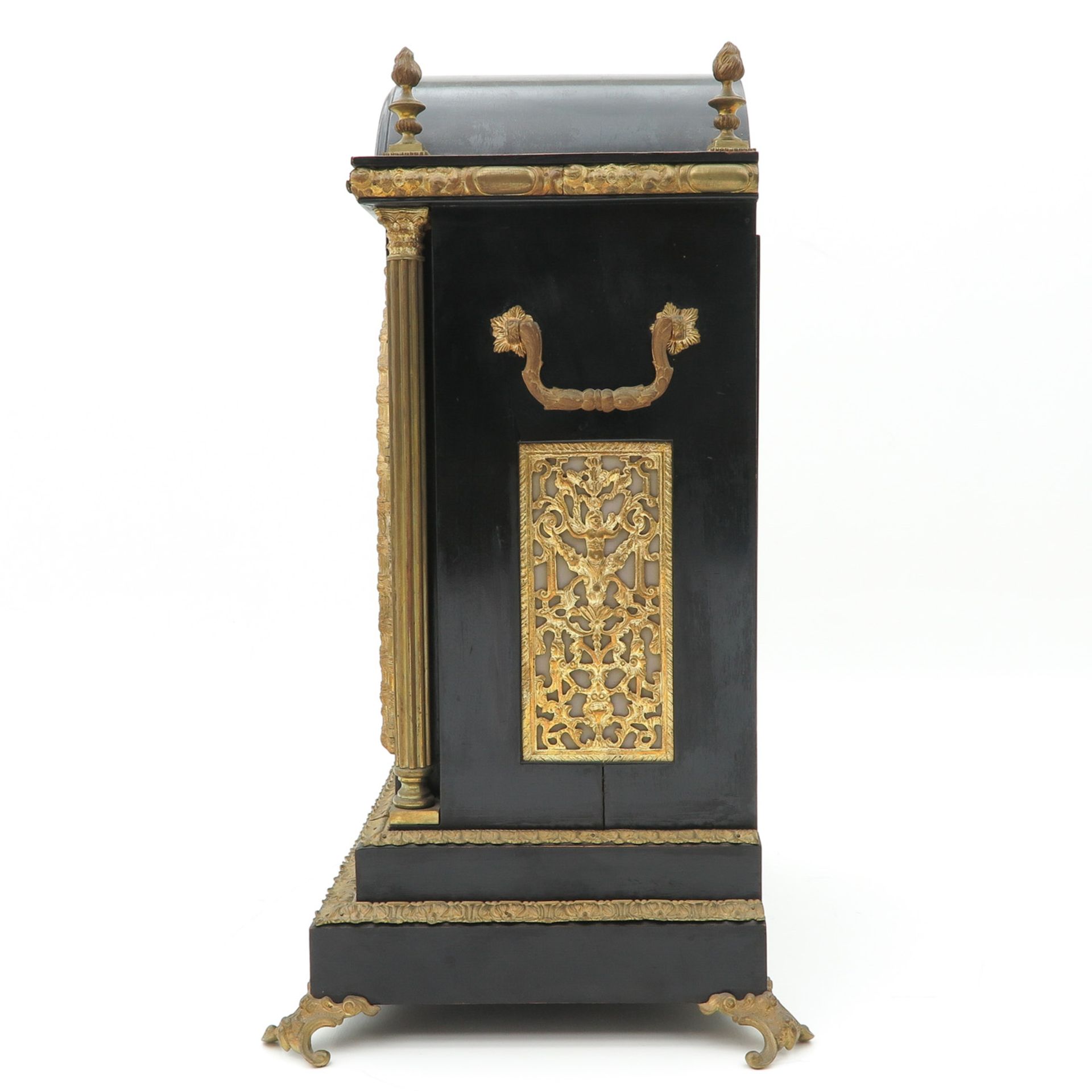 A 19th Century English Table Clock - Bild 3 aus 7