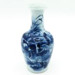 A Blue and White Vase