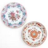 A Famille Rose and Polychrome Plate