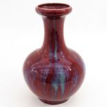 A Flambe Decor Vase
