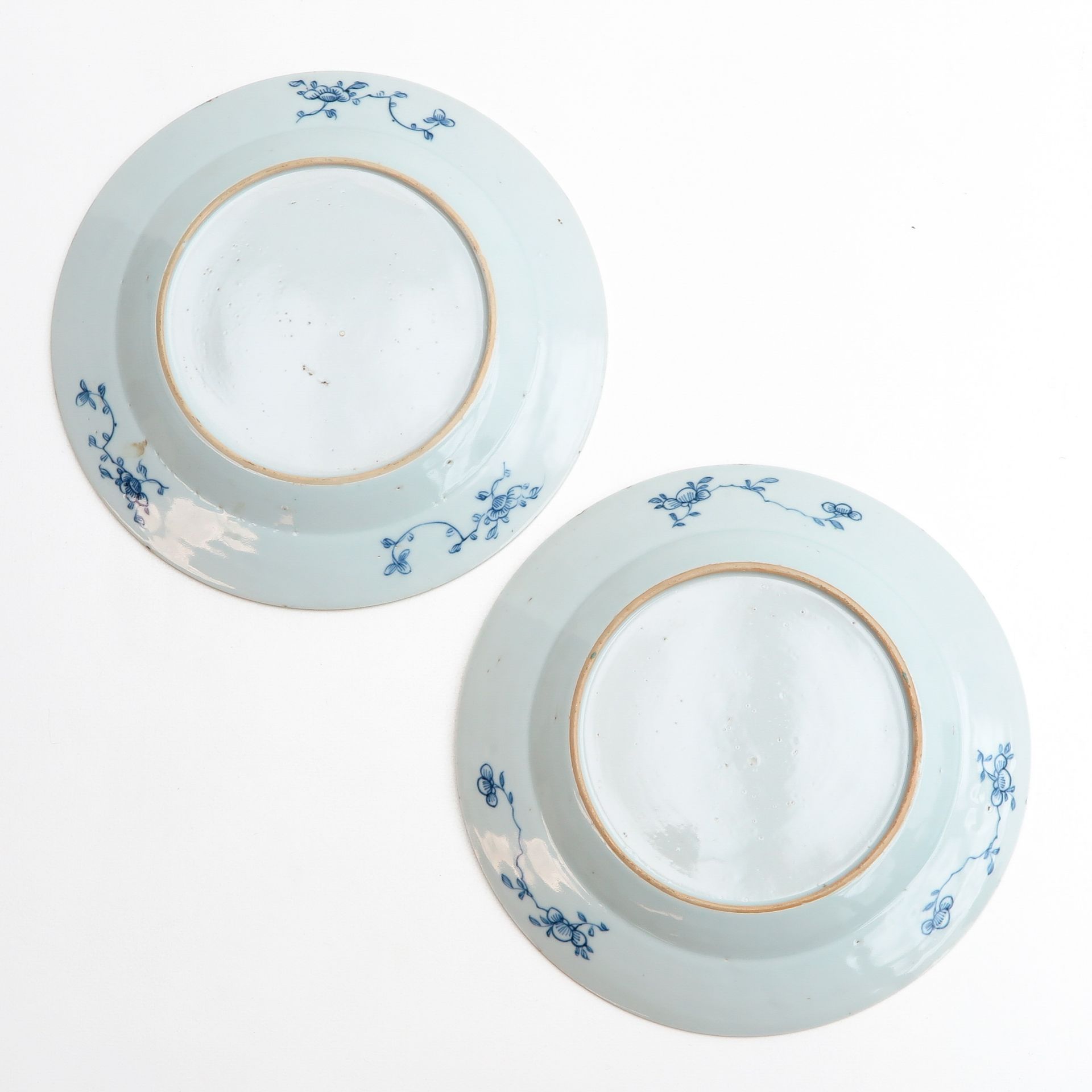 A Pair of Blue and White Plates - Bild 2 aus 9