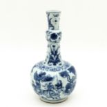 A Blue and White Vase