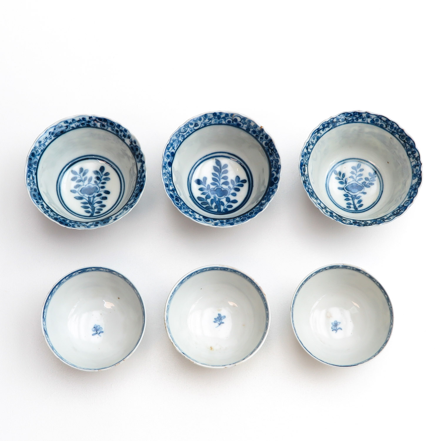 A Collection of Six Cups and Saucers - Image 5 of 10