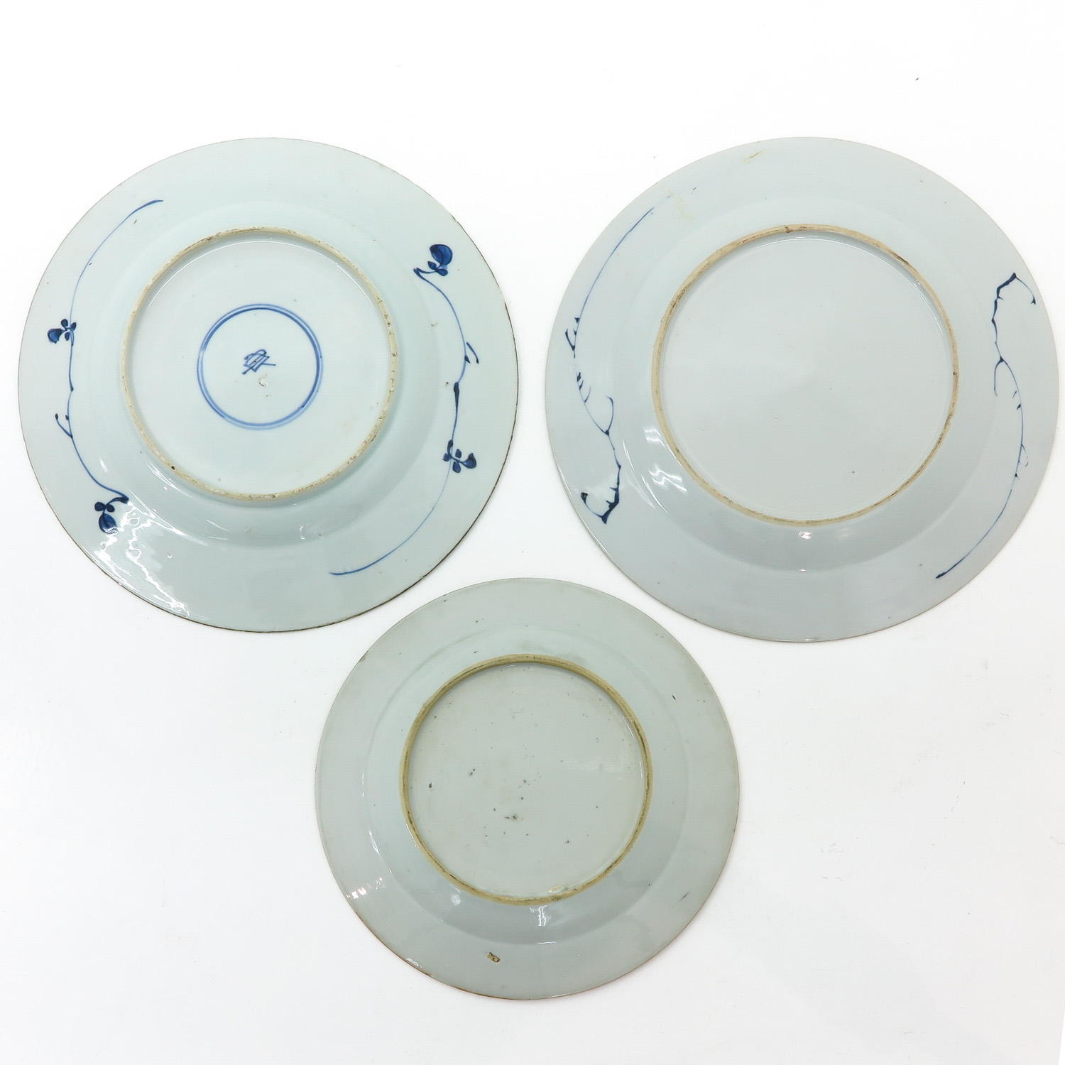 Three Blue and White Plates - Image 2 of 8