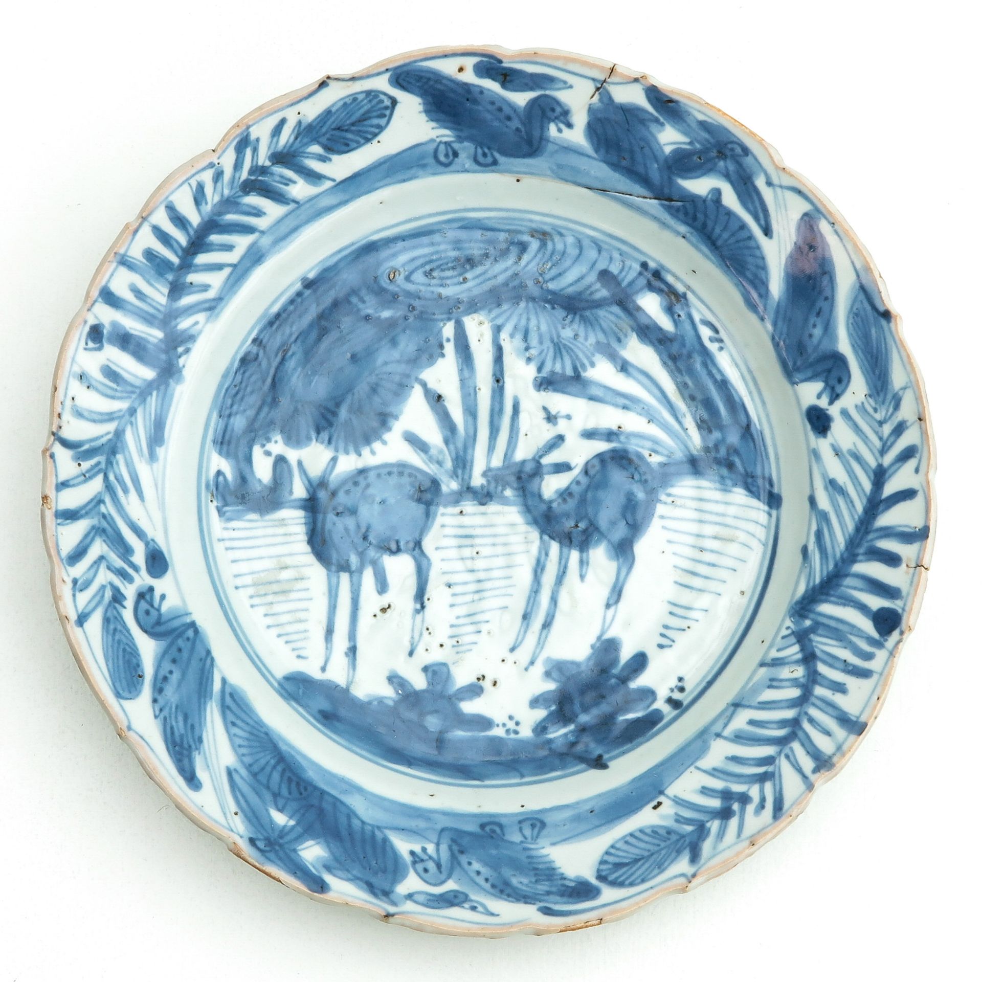 A Series of Three Blue and White Plates - Bild 4 aus 8
